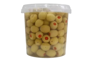 biberli yeşil zeytin, yeşil biberli zeytin